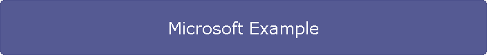 Microsoft Example